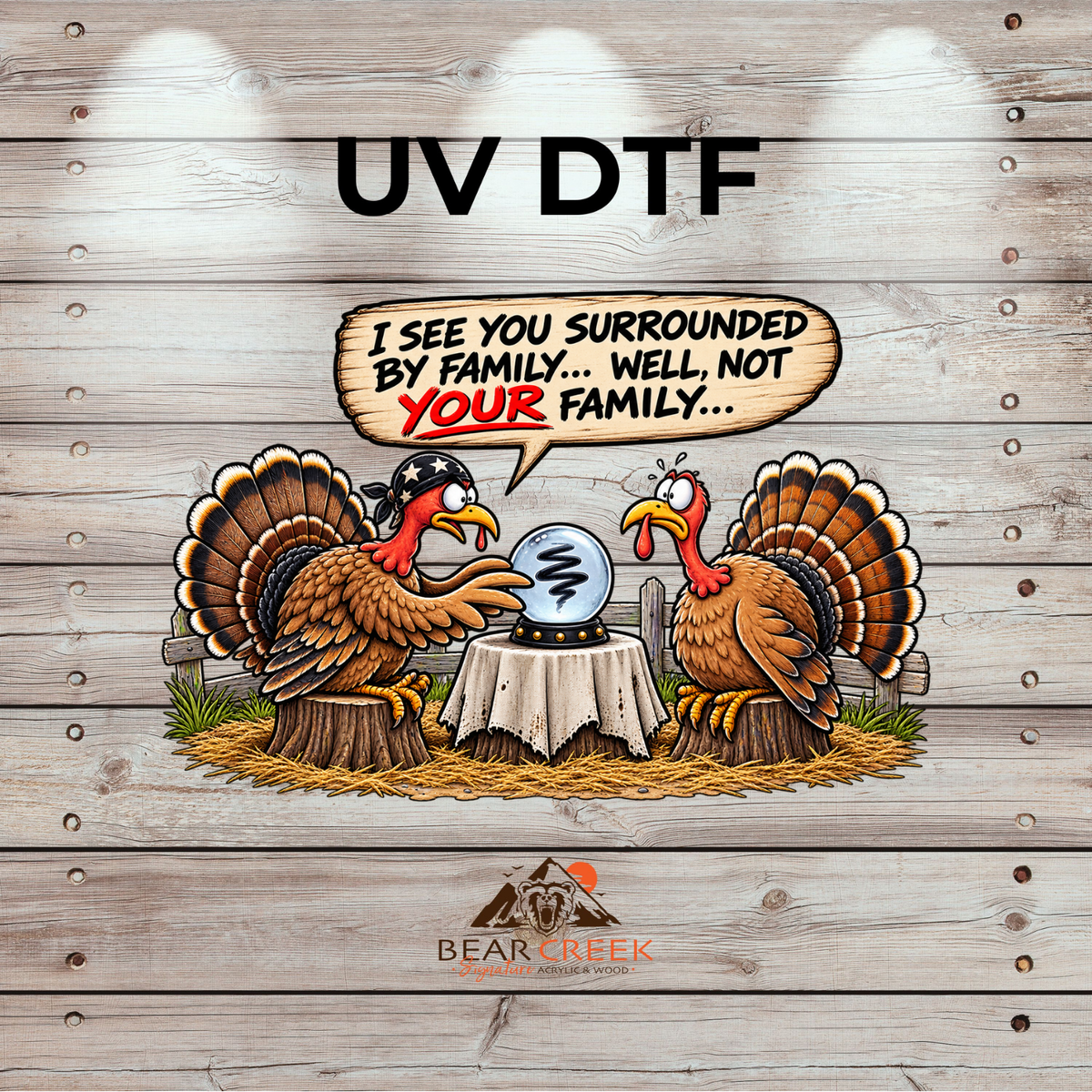 September 25th - Live Sale - 5" UVDTF #15