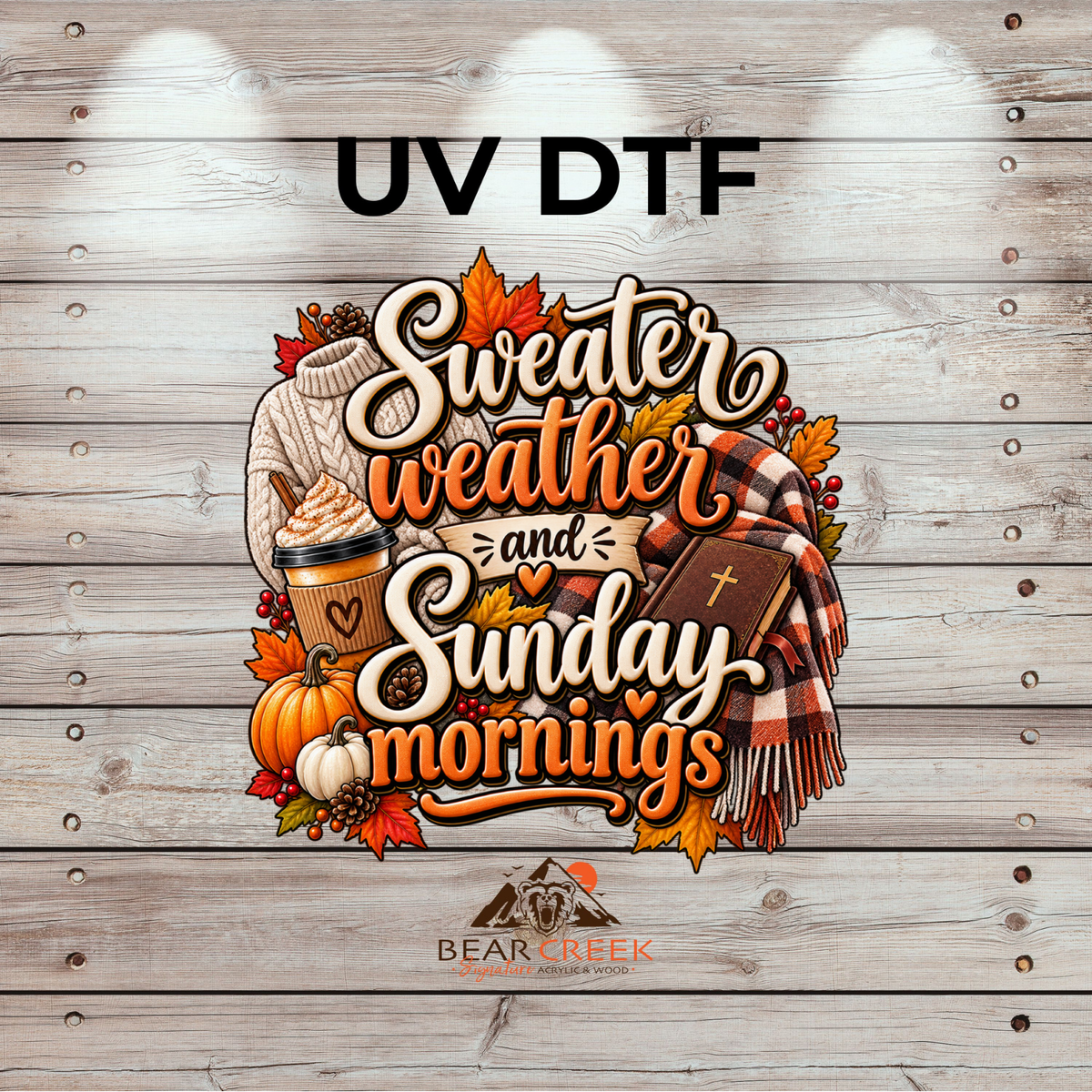 September 25th - Live Sale - 5" UVDTF #28