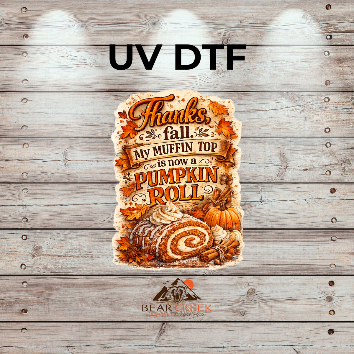 September 25th - Live Sale - 5" UVDTF #54