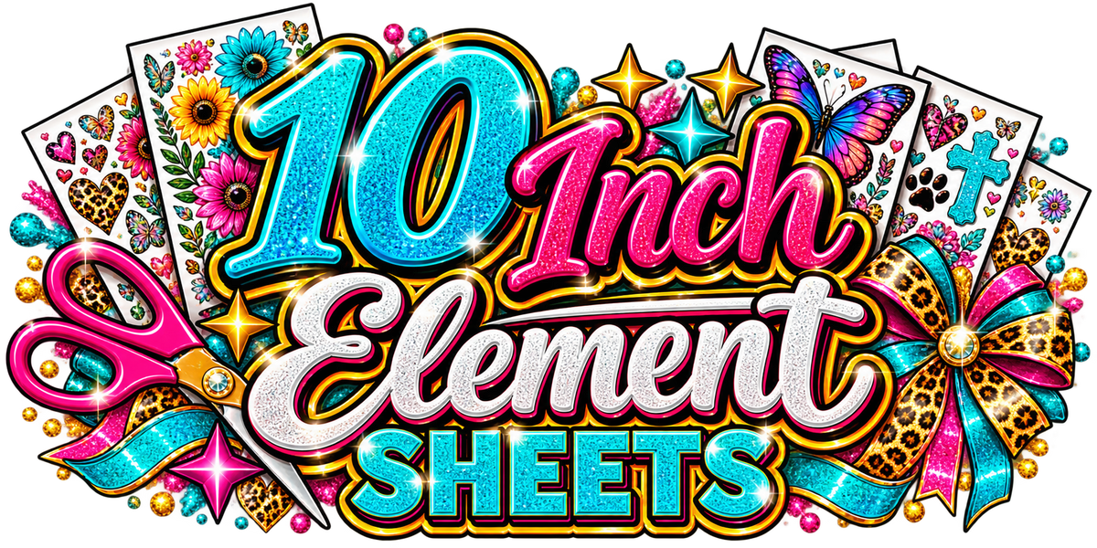 10" Element Sheets UVDTF