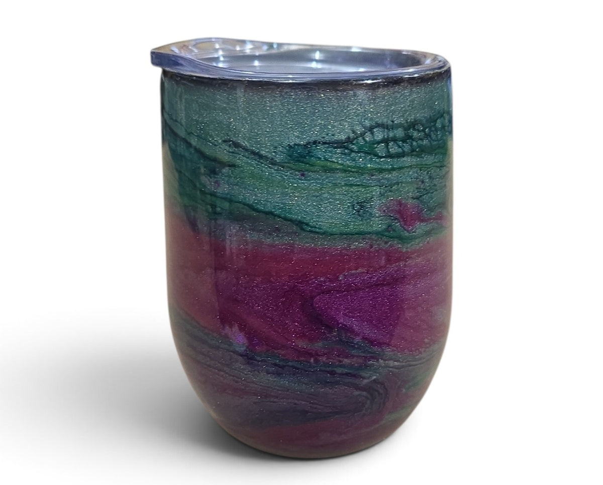 August 30th - Live Event 12 oz Stemless Wine Glass Tumblers #2 Woody