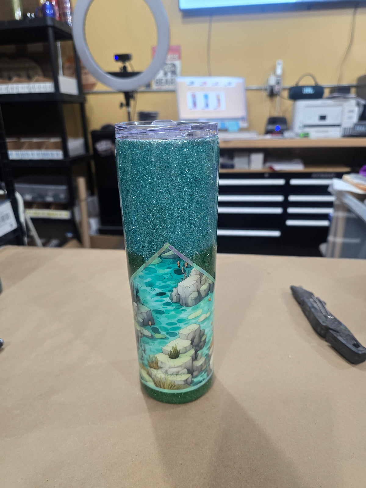 September 27th - 30 OZ STRAIGHT SKINNY TUMBLER W/STRAW #12