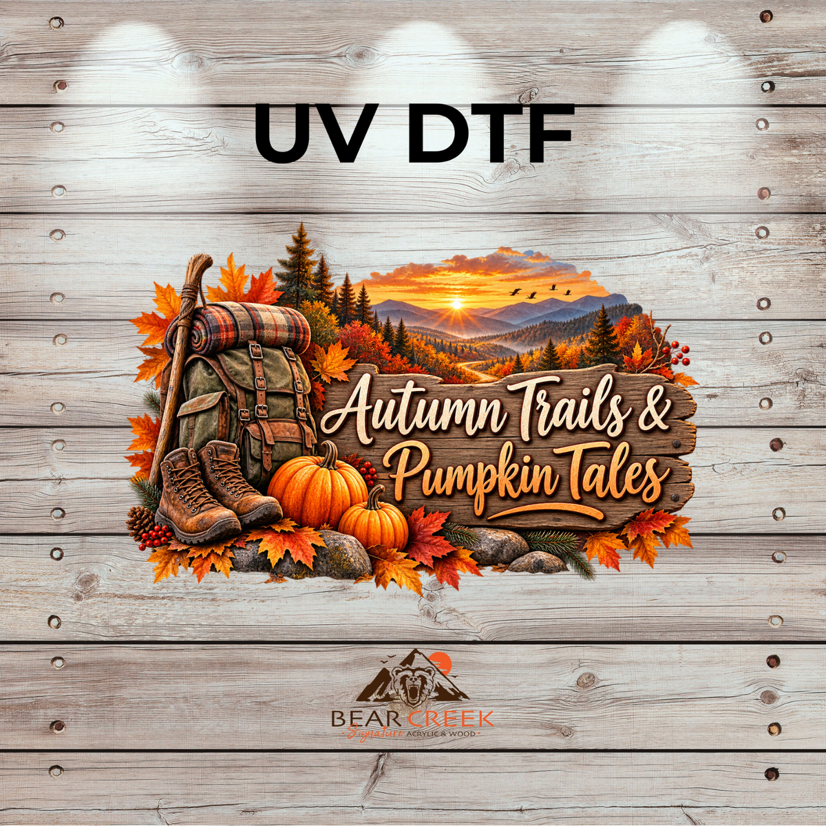 September 25th - Live Sale - 5" UVDTF #16