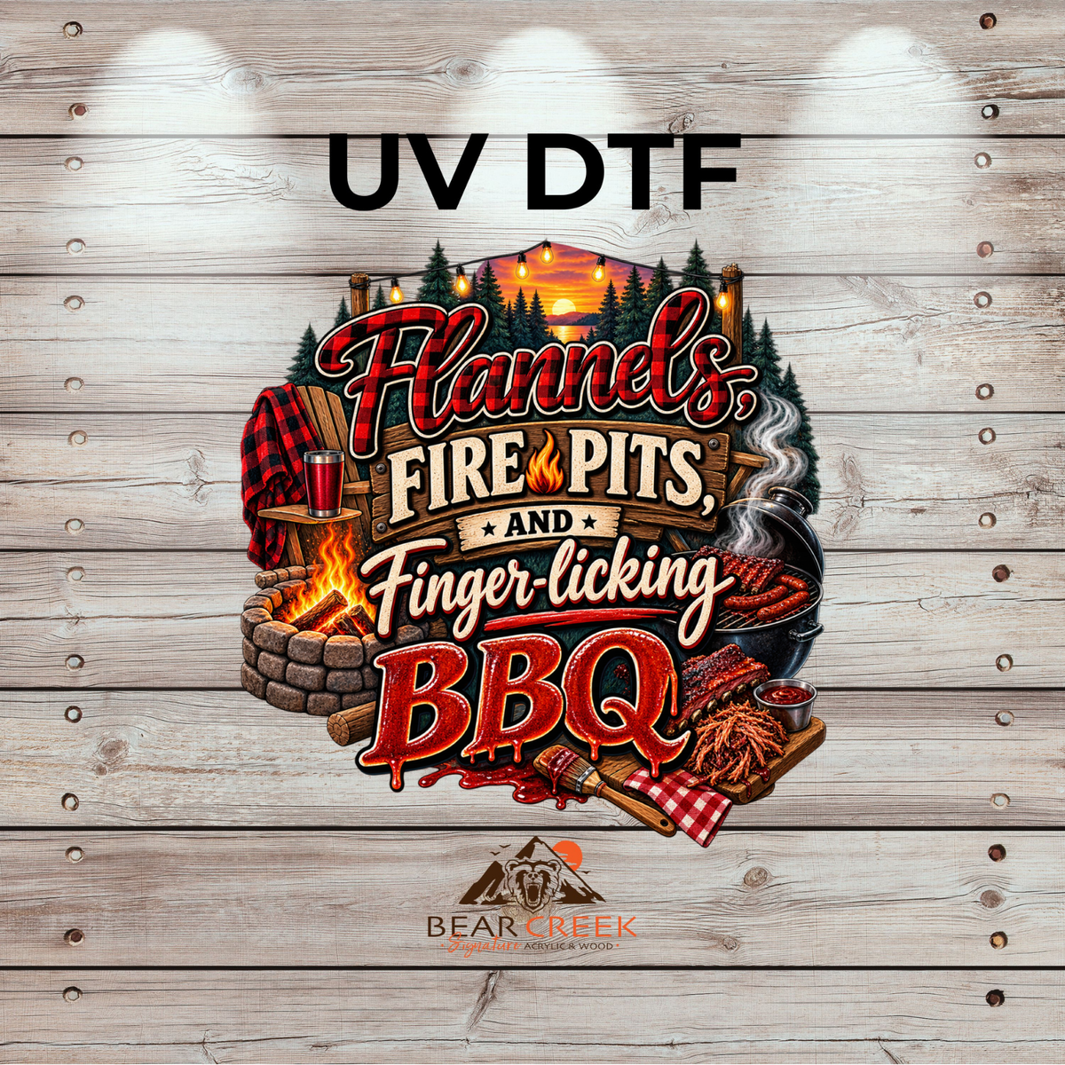 September 25th - Live Sale - 5" UVDTF #27