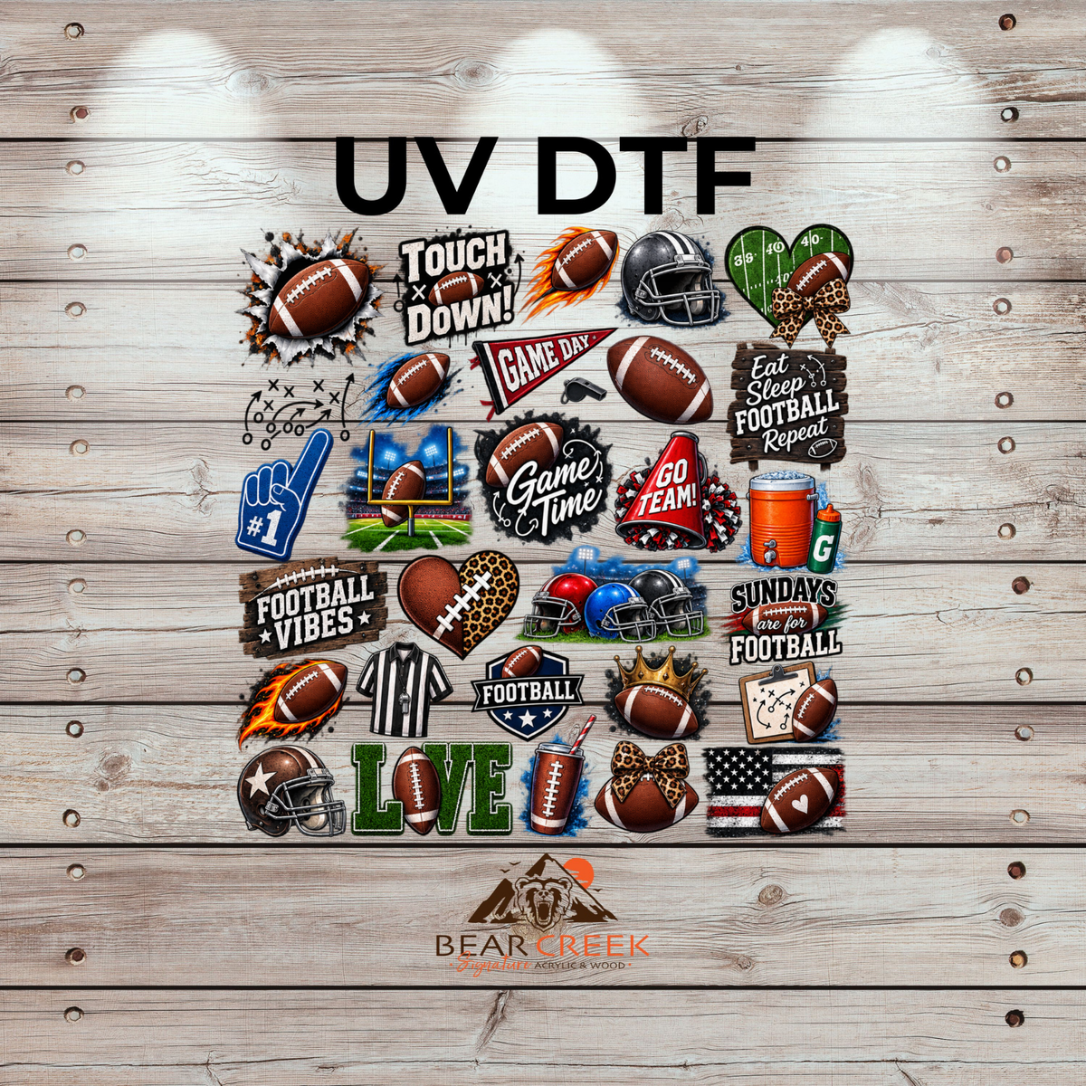 September 25th - Live Sale - 10" UVDTF ELEMENT SHEET #42