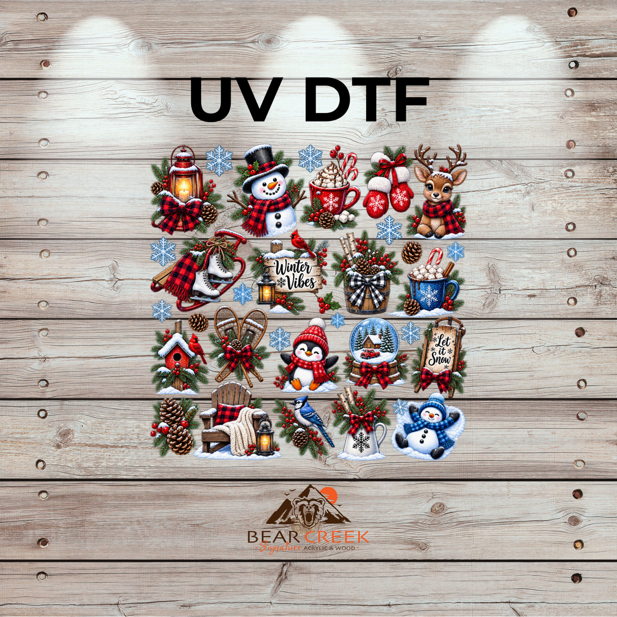 September 25th - Live Sale - 10" UVDTF ELEMENT SHEET #61