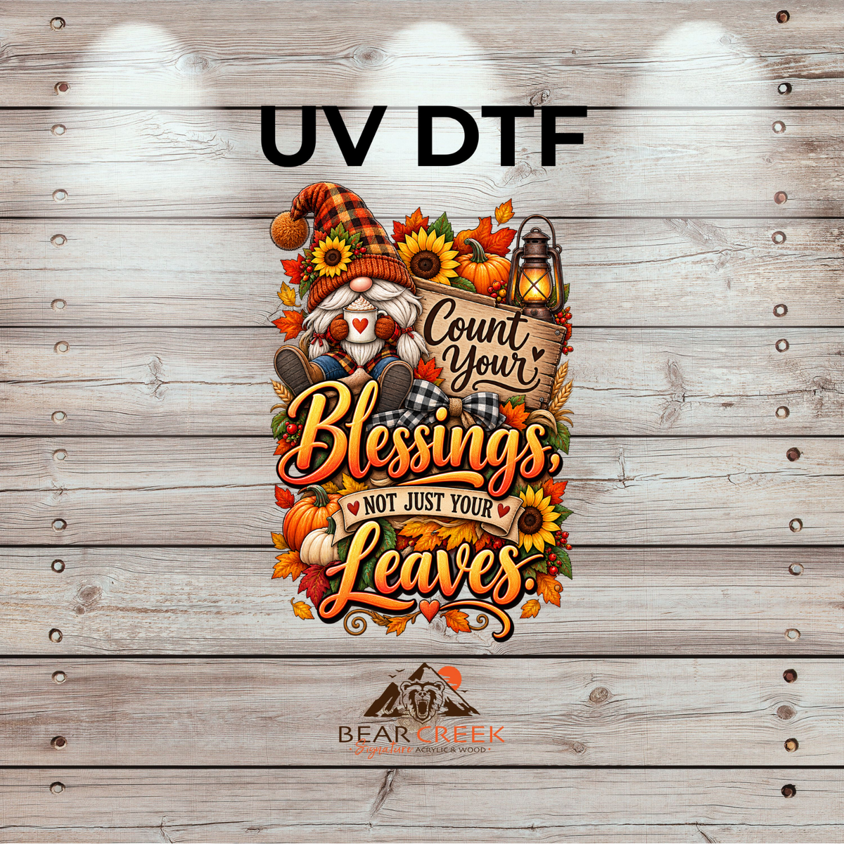 September 25th - Live Sale - 5" UVDTF #76