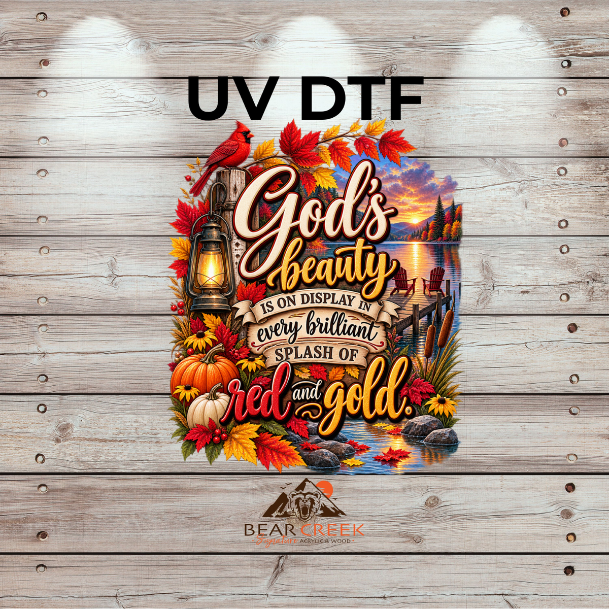 September 25th - Live Sale - 5" UVDTF #85