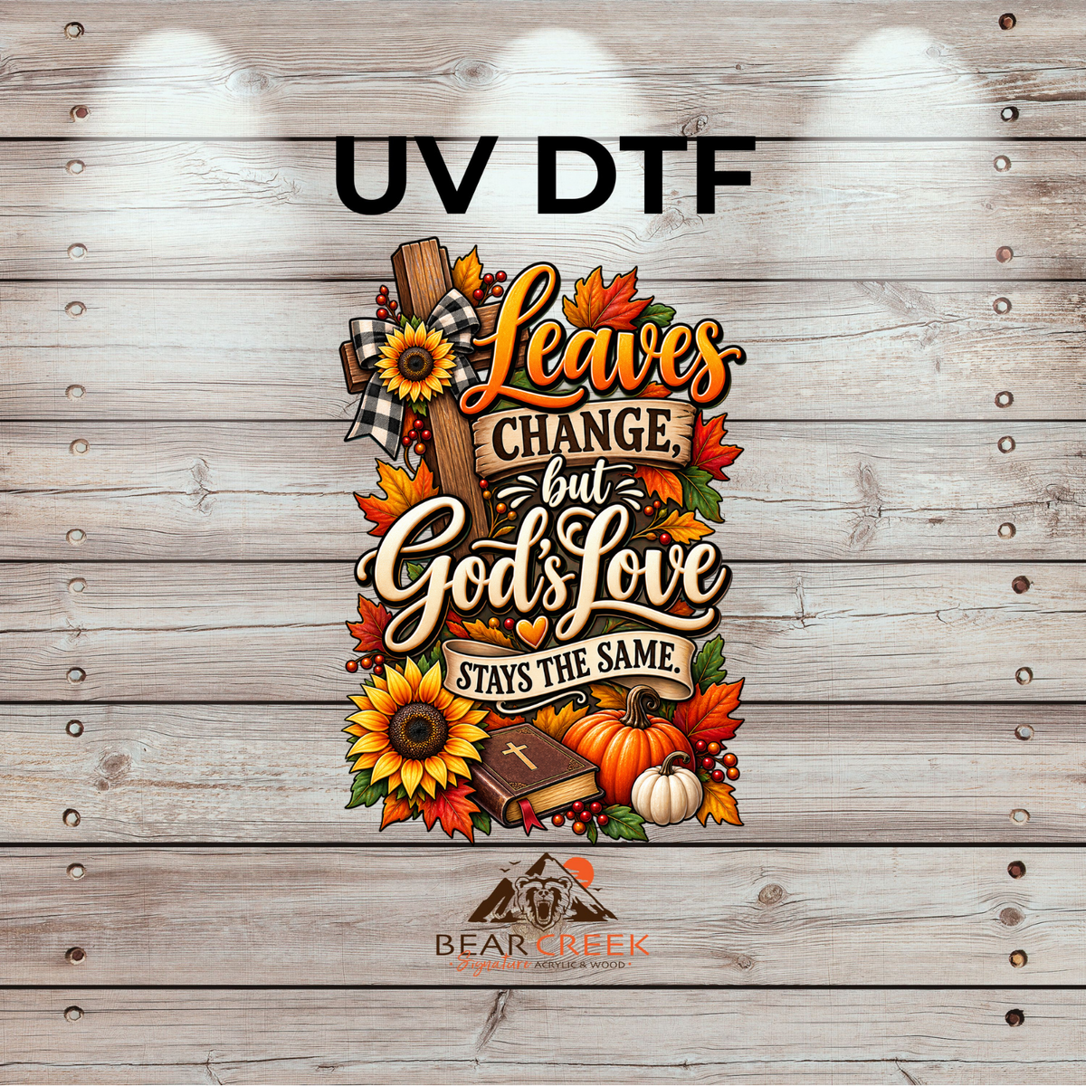 September 25th - Live Sale - 5" UVDTF #86