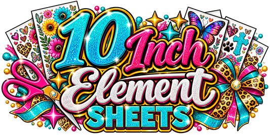 10" Element Sheets UVDTF