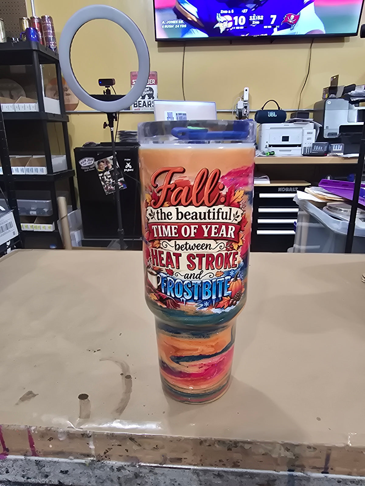 September 27th - Live - 40 oz Traveler Tumbler #56